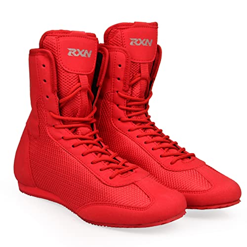 Image of RXN Boxing Shoes (Red, Numeric 7)
