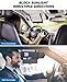 JoyTutus Car Sun Visor Sunshade Extender, Adjustable Sun Visor Protects from Anti-Glare, UV Rays Blocker Window Windshield Sunshade Extender for Car SUV