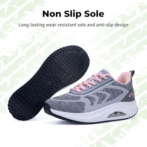 Image of IIV Women's Walking Shoes | Arch Support Orthotic Tennis Shoes | Plantar Fasciitis Sneakers for Pain Relief