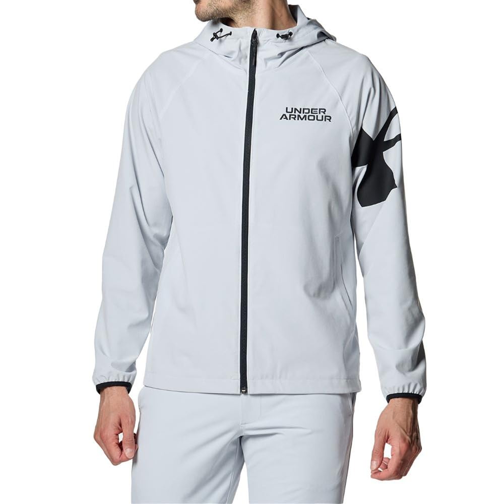 Amazon.co.jp: [アンダーアーマー] UA Wind Breaker Halo Gray Black