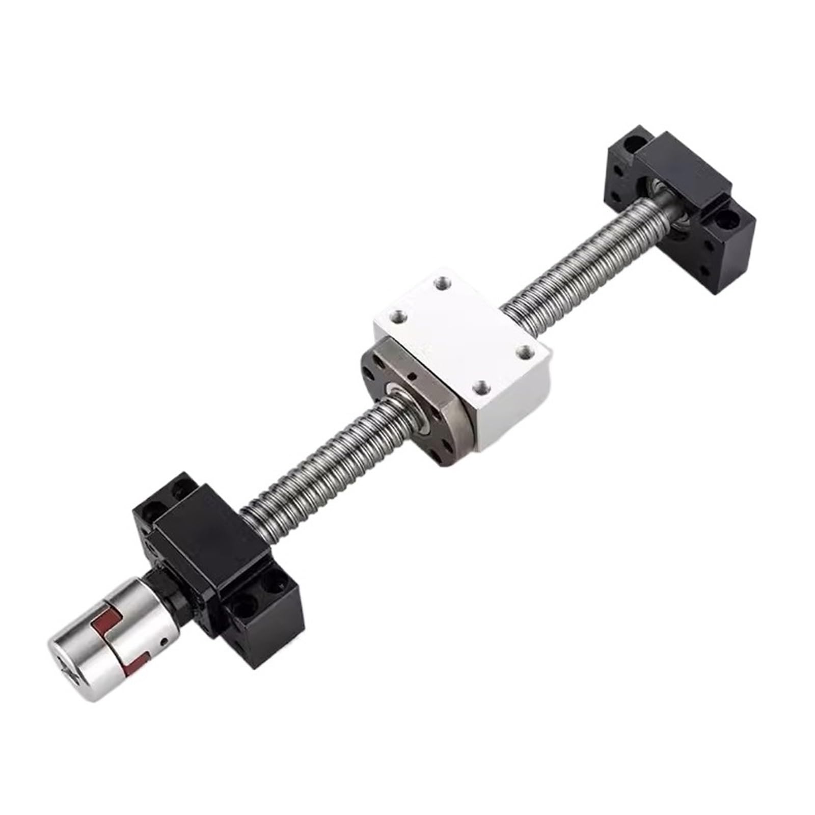 Metal Ball Screw nut end Processing C5 Ball Screw Nut SFU2005 Set Precision Screw 3D Printer Ball Screw Female Lead Screw(350mm)