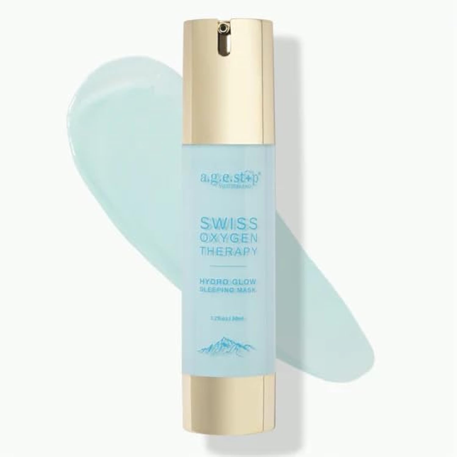 Age Stop - Swiss Oxygen Therapy Hydro Glow Sleeping Mask - Overnight Radiance Treatment for Youthful, Firm Skin