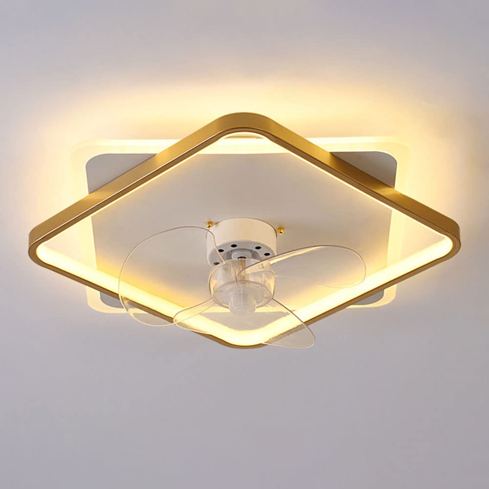 Ventilateur de plafond avec lumière LED dimmable pour une chambre fraîche et calme