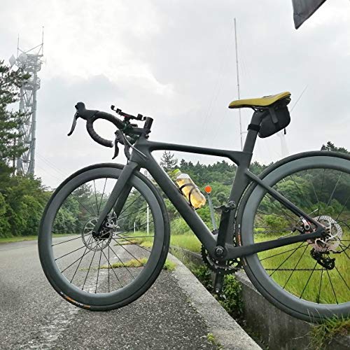 2019 Disc Brake Carbon Fiber Road Frame 14212Mm Ud Carbon Road Bike Frame Di2 Carbon Fiber Bicycle Frameset 50/53/56/59Cm (Black Matte, 53Cm) #TOP4