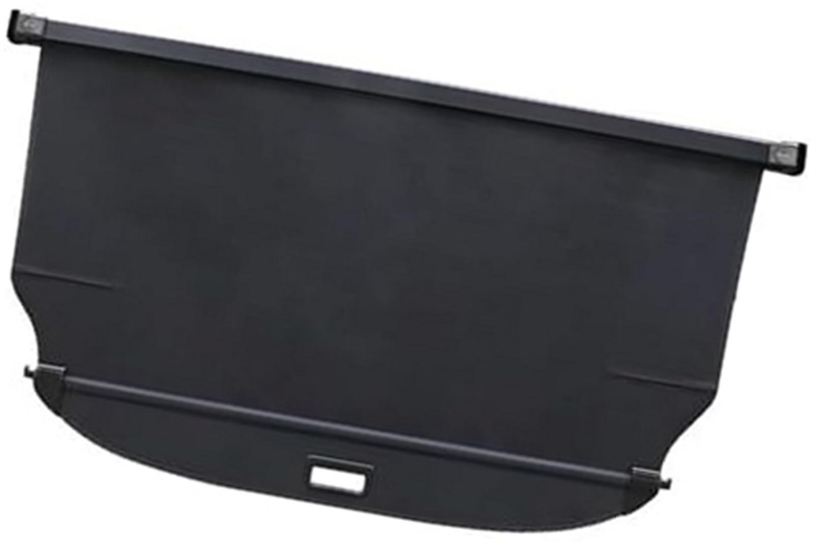 Fhjwqronte Black Canvas Rear Storage Fixing Frame Car Parcel Shelf, For Hyundai, For Tucson, For Ix35 2010-2015 Retractable Trunk Cargo Cover Rack Anti-Peeping Shield Privacy(Black Canvas)