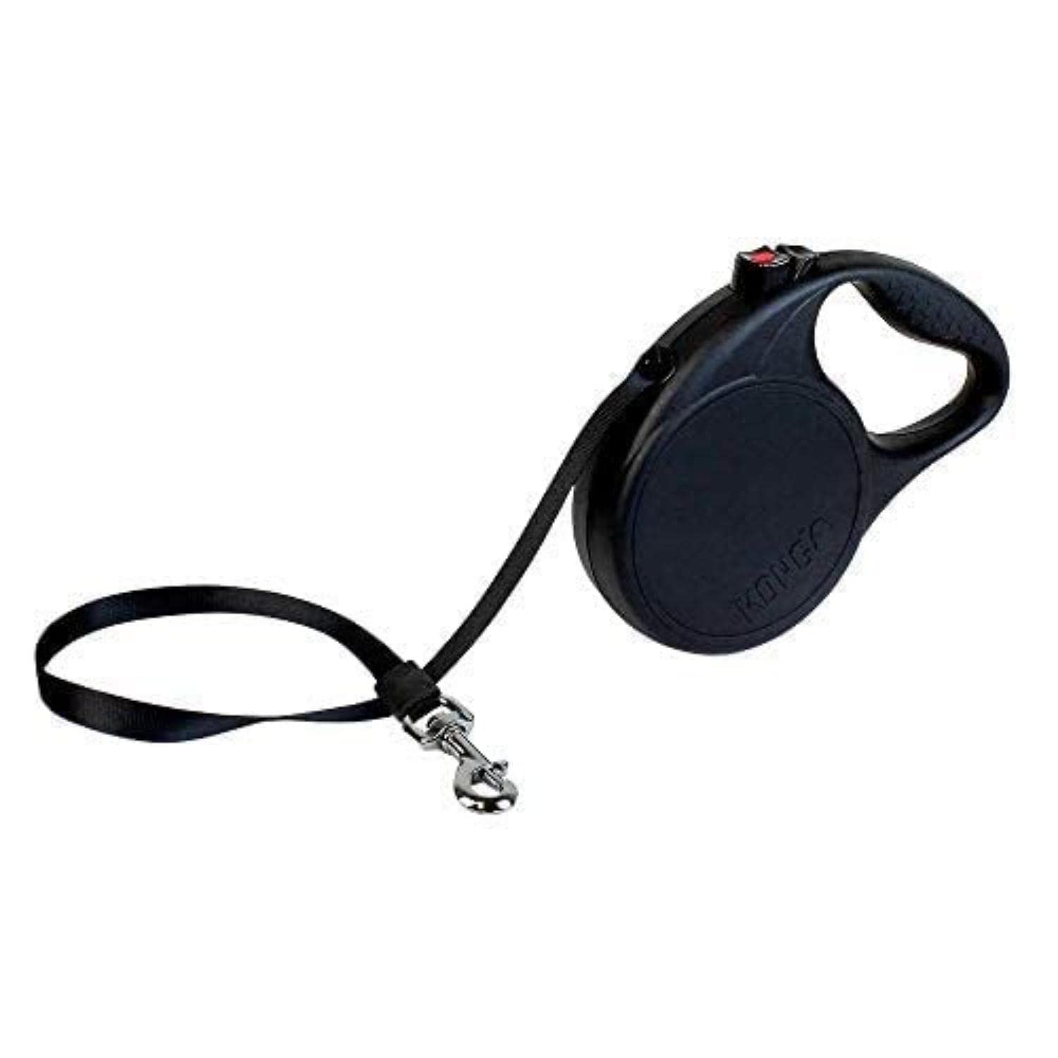 KONG Rail rétractable noir taille L laisse de 4,8 m pour grand chien