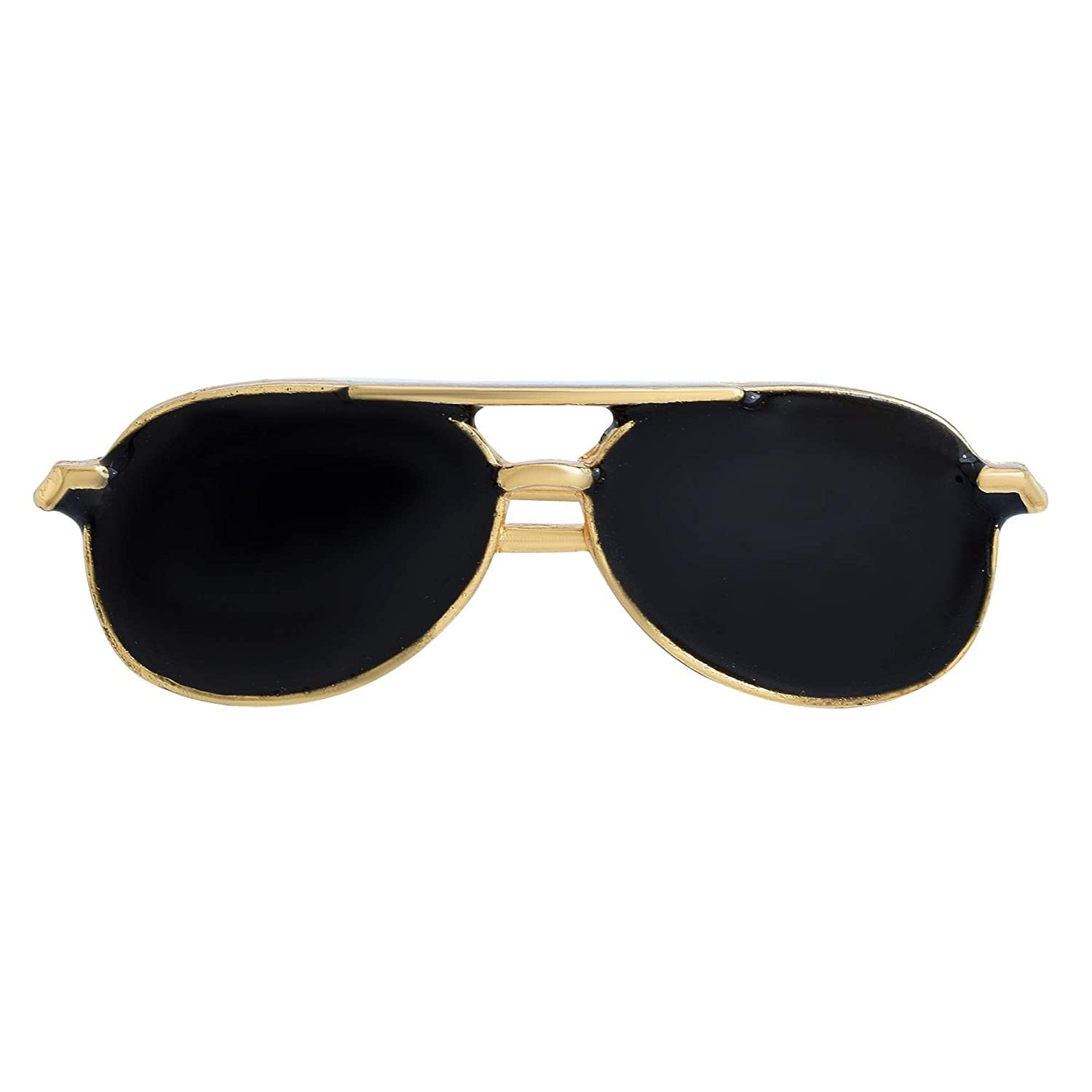 M Fabrics Sunglasses Specs CHASHMA Shape Lapel PIN Brooch for Men and Women (Broch for Suits, Blazer, Shirts, Kurta, Sherwani and Mens Wear) (Golden) (B0BF5XLWWS) Amazon Price History, Amazon Price Tracker