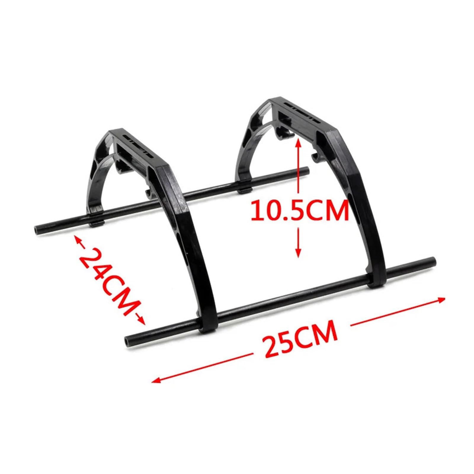 Tren De Aterrizaje Plegable, For F330, F450, F550, RC Multi-Rotor | Nylon con fibra de vidrio, diseño plegable, for quad frame de bricolaje, protege los ESC y la batería.