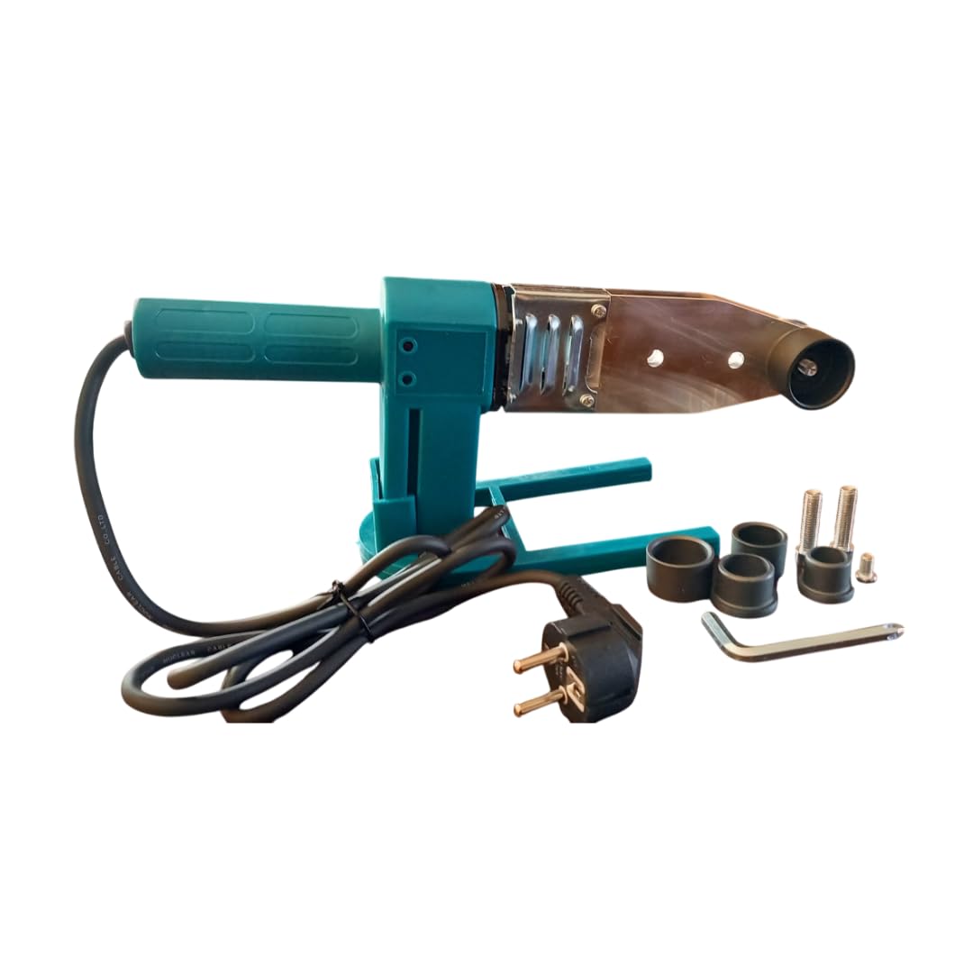 Maryse Polifusore per Tubi in Plastica 1500W – Stazione Saldante con 6 Matrici (20-63 mm) – Saldatore Professionale per Tubi PP-R, PE, PB, PVC