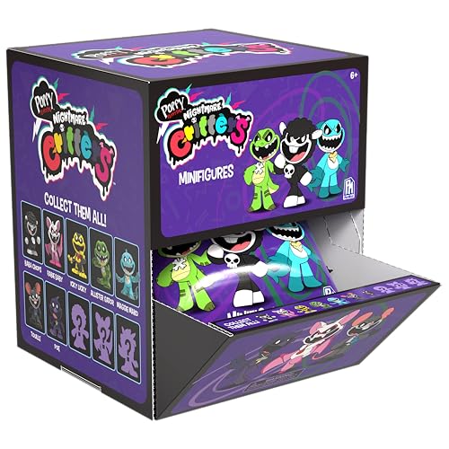 Poppy Playtime - Mini figuras colecionáveis série 4 Smiling Critters | envelope surpresa com figura detalhada, código DLC exclusivo | brinquedo de ação colecionável oficiais da Roblox