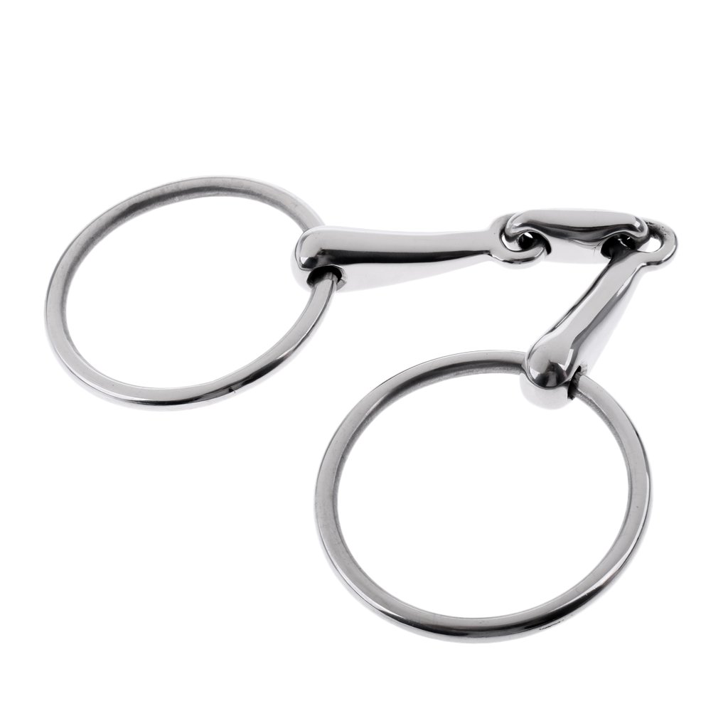 LICHTS Fresh Piece Snaffle Bit/Horse Bits Mouth - 5 inch, 13 mm