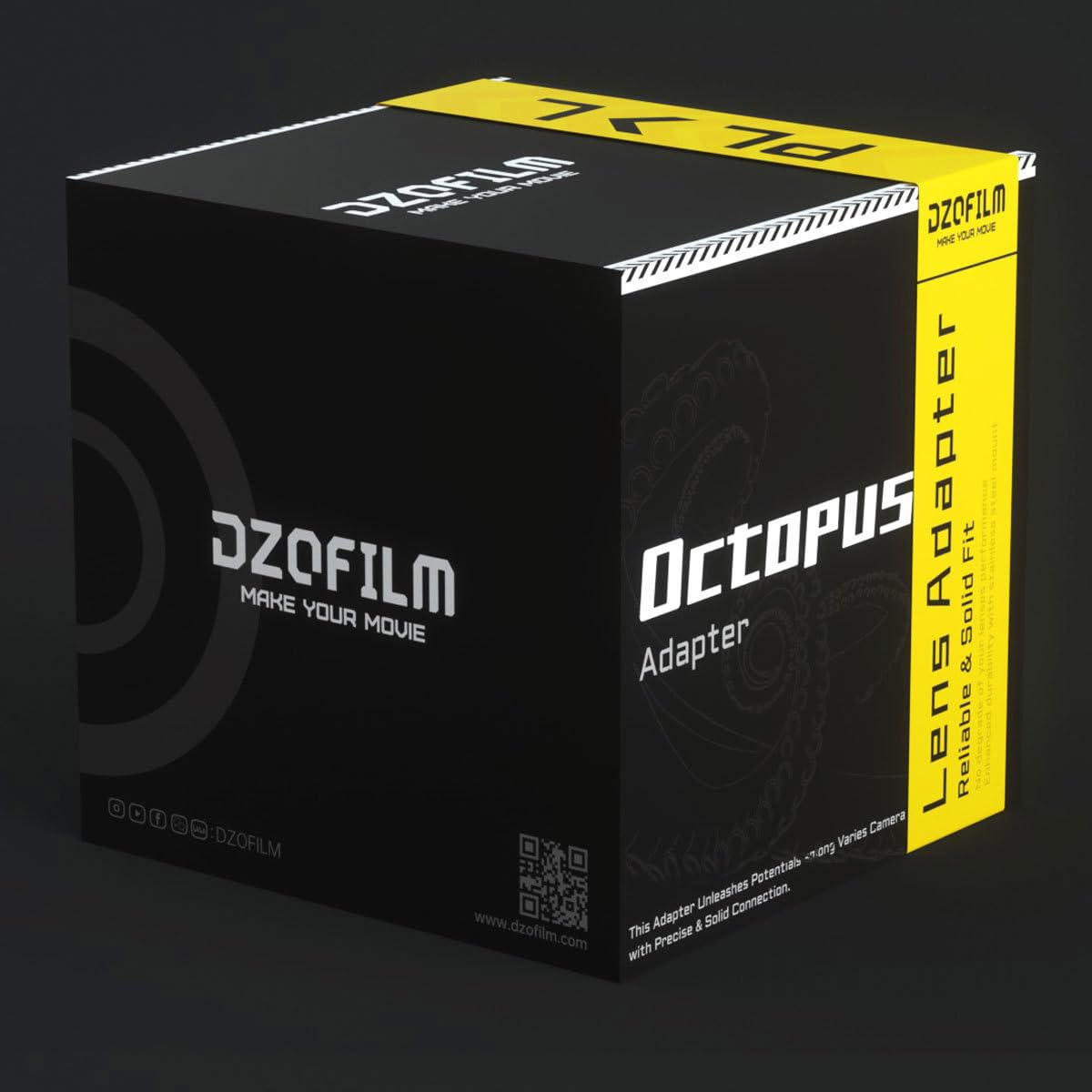 Amazon.com : DZOFILM Octopus Aluminum Alloy Adapter for PL