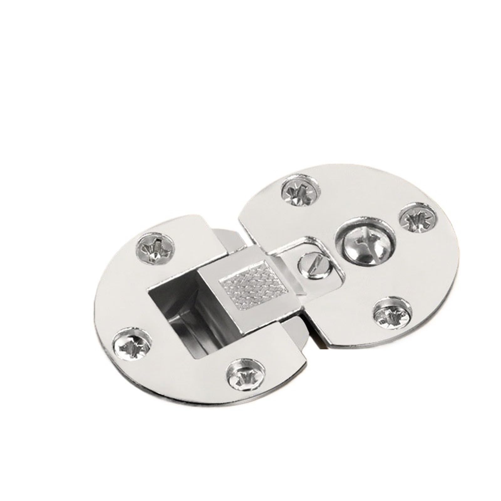 2/10PCS Folding Hinge Adjustable 90 Degree Zinc Alloy(10PCS)