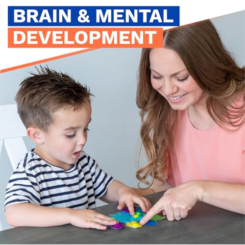 Image of Dinosaur Sensory Toys for Toddlers 3-5 Travel Toys Color Sorting Matching Activities Preschool Toddler Car Activities Quiet Calm Down Sensory Toy Gift Ready Fine Motor Toy for Toddlers Ages 3 4 5