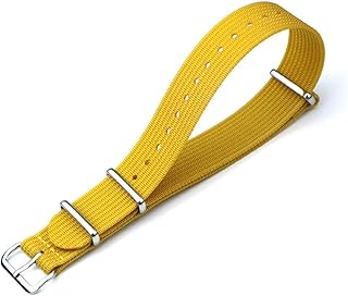 NUZIXINXW Correa de reloj de nailon de 18 mm, 19 mm, 20 mm y 22 mm, correa de reloj de repuesto de tela balística militar, accesorios