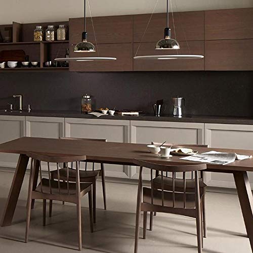 Lanterne à tête unique E27 Edison suspension soucoupe en métal