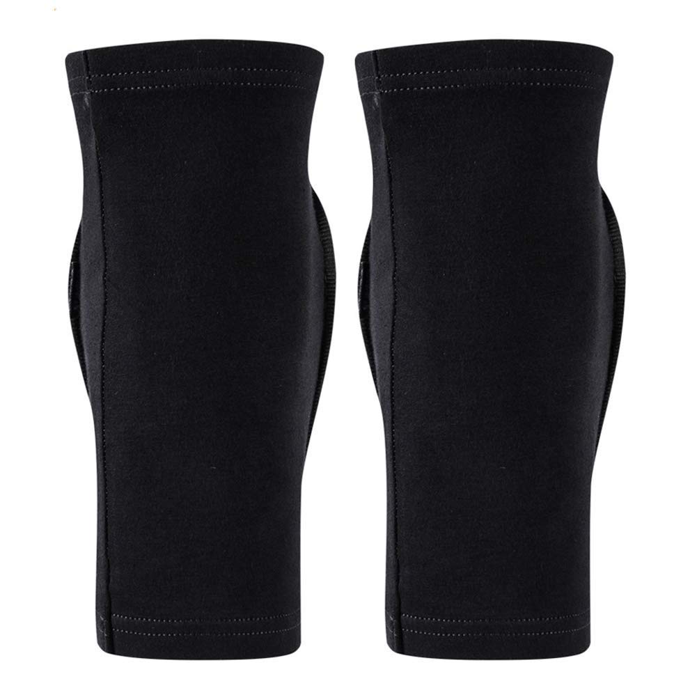 MRKU Genouillères de Sport antidérapantes, Soutien Chauffant, éponge épaisse, Protection Anti-Collision, pour l'escalade et Le Cyclisme en extérieur