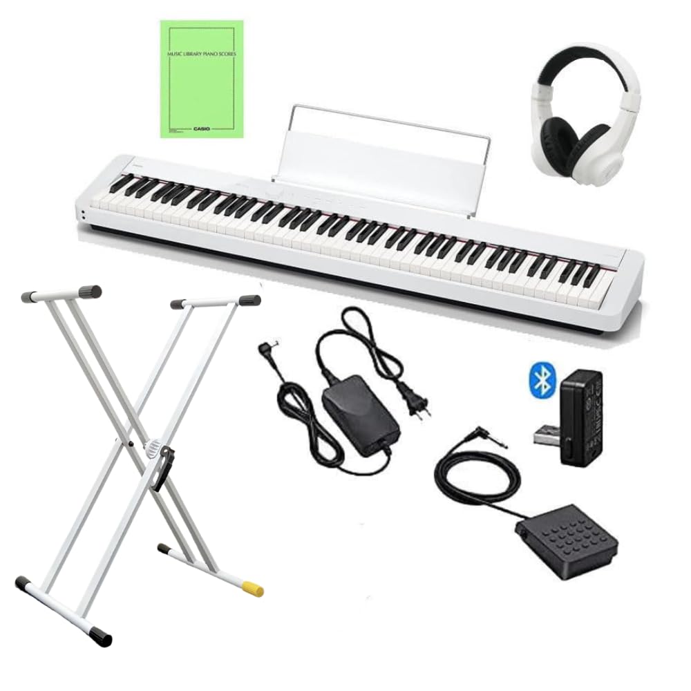 CASIO privia PX-160 電子ピアノ 専用スタンド 3本足ペダル付 CASIO 