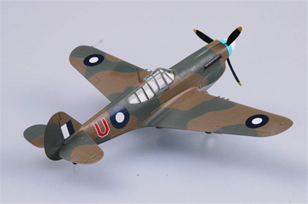 Easy Model WWII P-40 E Warhawk Australia air force 77 Sqn 1/72