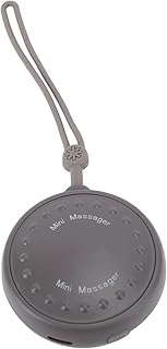 Portable Handheld Anxiety and Stress Relief Vibrating Toy with Auto Timer, 265 Color Lights - Ideal for Stress and Anxiety Relief (Gray)