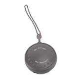 Srliya Handheld Stress Relief Toy, 265 Colors Breathing Lights Mini Vibration Anxiety Relief with Quiet Motor, Portable No Noise Design for Home Office Travel (Gray)