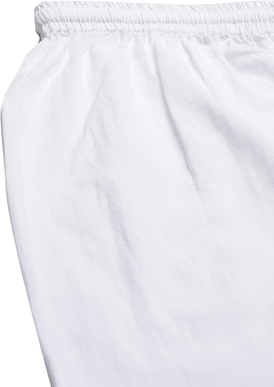 Ada Indian Hand Embroidered Chikankari White Cotton Palazzo Pant for Women A711142 - Image 7