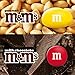 M&M’s Milk Chocolate and M&M’S Peanut Bulk Candy Jars, Assorted Chocolate Candies, Party Size Bulk Candy, Movie Night Snacks, Resealable and Recyclable, 48.5 Oz Total (Pack of 2)