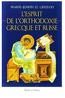 esprit de l'orthodoxie grecque et russe 2845733941 Book Cover