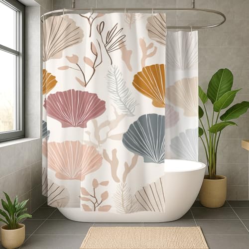 Rideau de douche extra large 274 x 183 cm en polyester imperméable