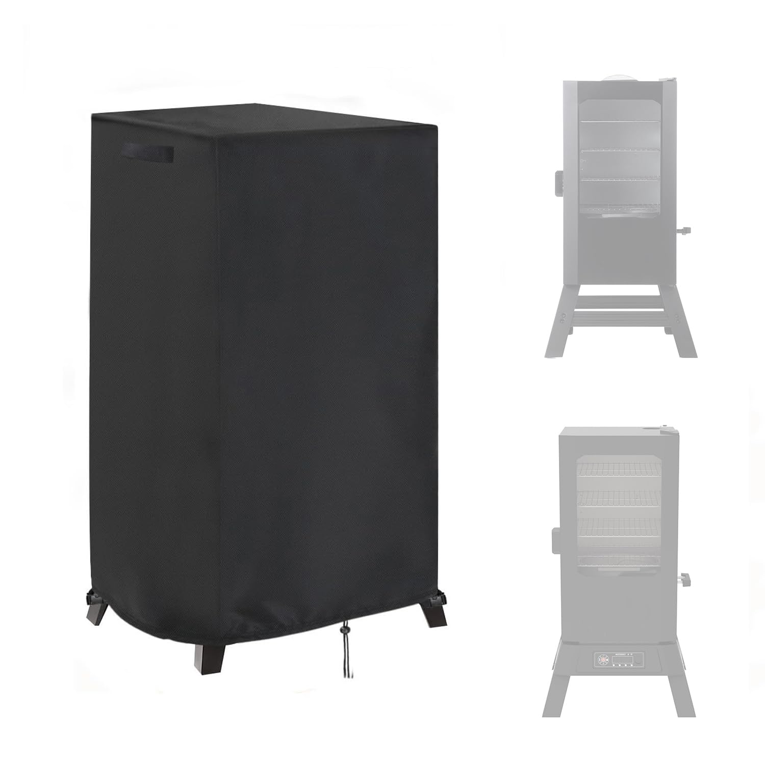 Aidetech Smoker Cover for Masterbuilt WiFi Digital Smoker, Waterproof Outdoor Smoker Cover BBQ Cover Electric Smoker Cover - 23" L x 23" W x 40" H