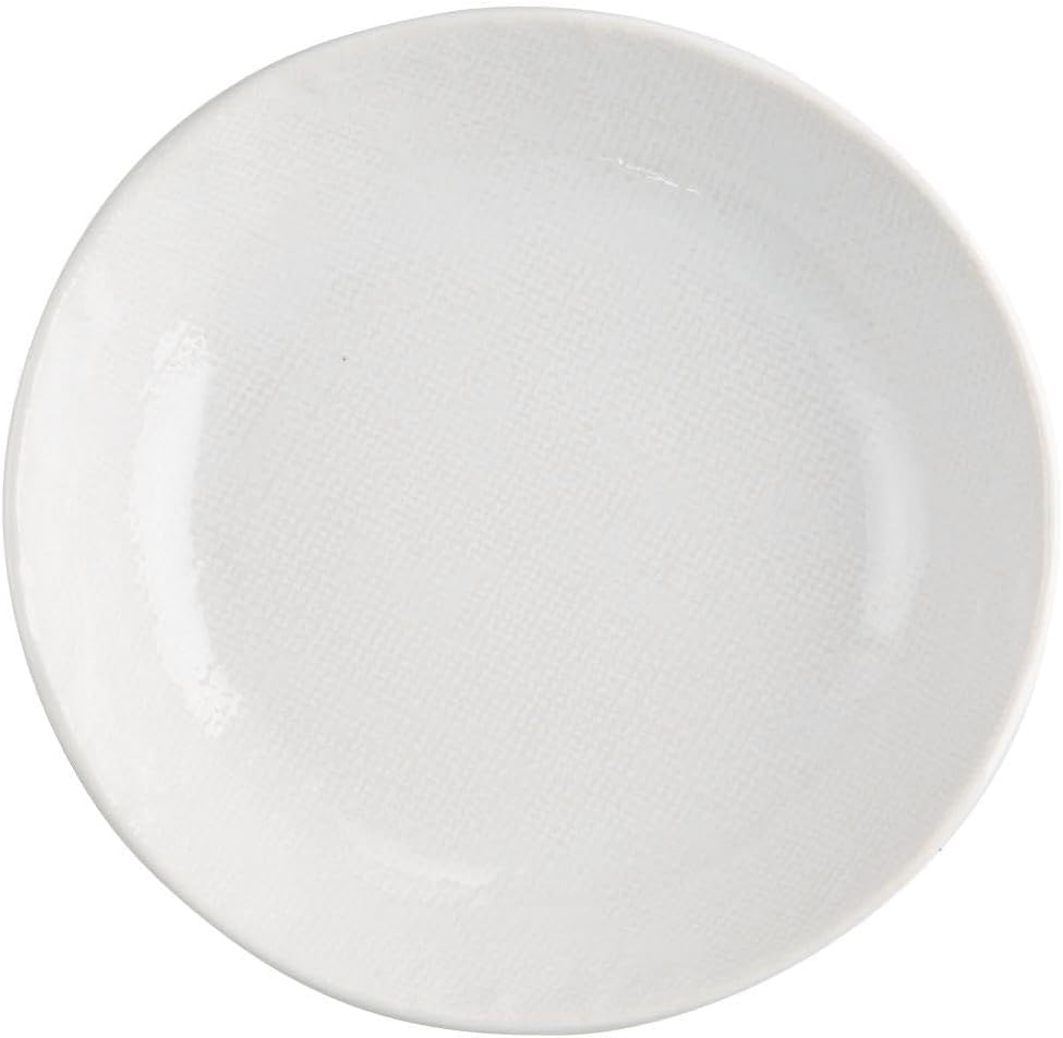 nisbets limited Olympia Denim White Coupe Bowl - 220x46mm 9" (Box 6)