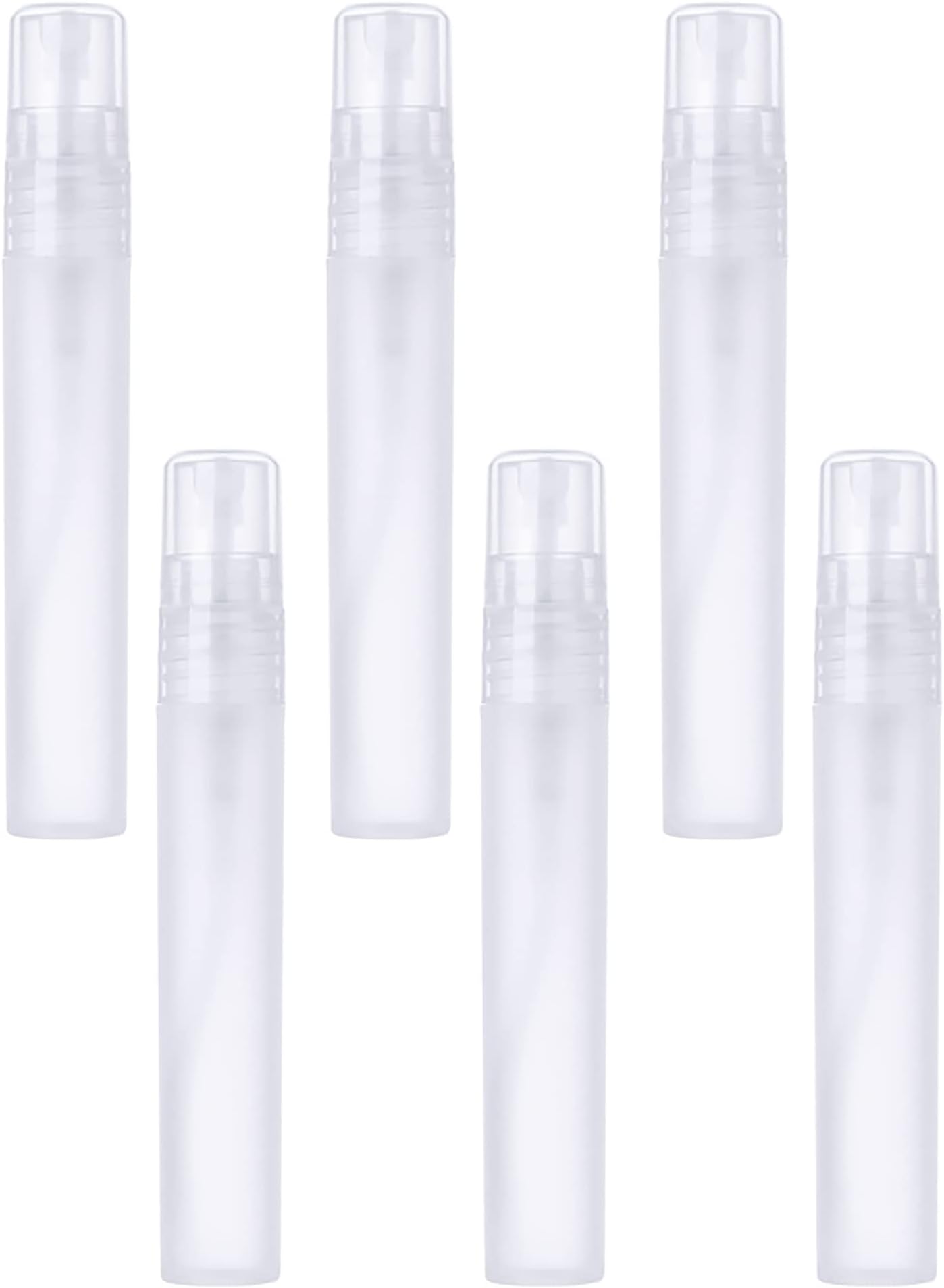 IRYNA Small Spray Bottle 6Pcs 10ml Mini Spray Bottle Portable Perfume Bottle Refillable Spray Empty Fine Mist Travel Bottles Set for Personal Beauty Care Cosmetic Makeup