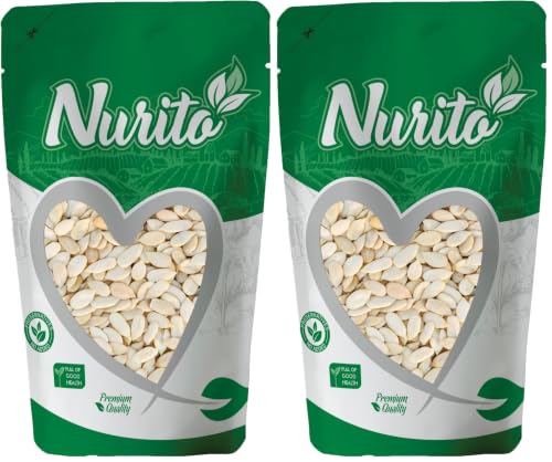 Image of Nurito Dried Fruits Nuts And Seeds (Muskmelon Seeds /Kharbooj, 200g) (Pack of 2)