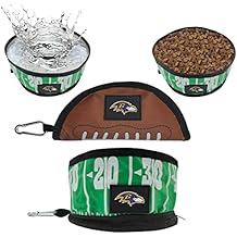 Pets First NFL Collapsible Pet Bowl