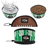 Pets First NFL Collapsible Pet Bowl