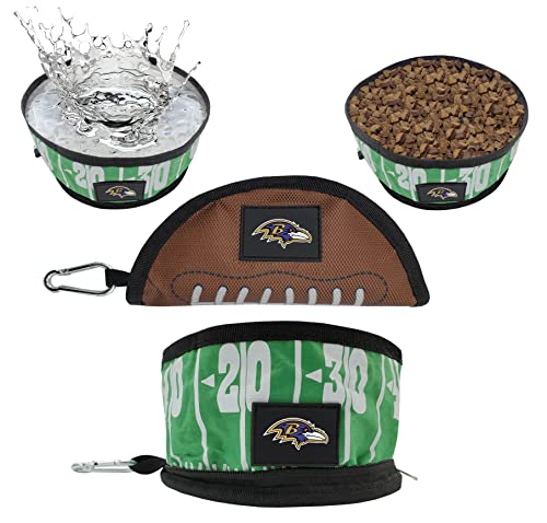 Team Spirit Pet Bowls - Collapsible Travel Bowl