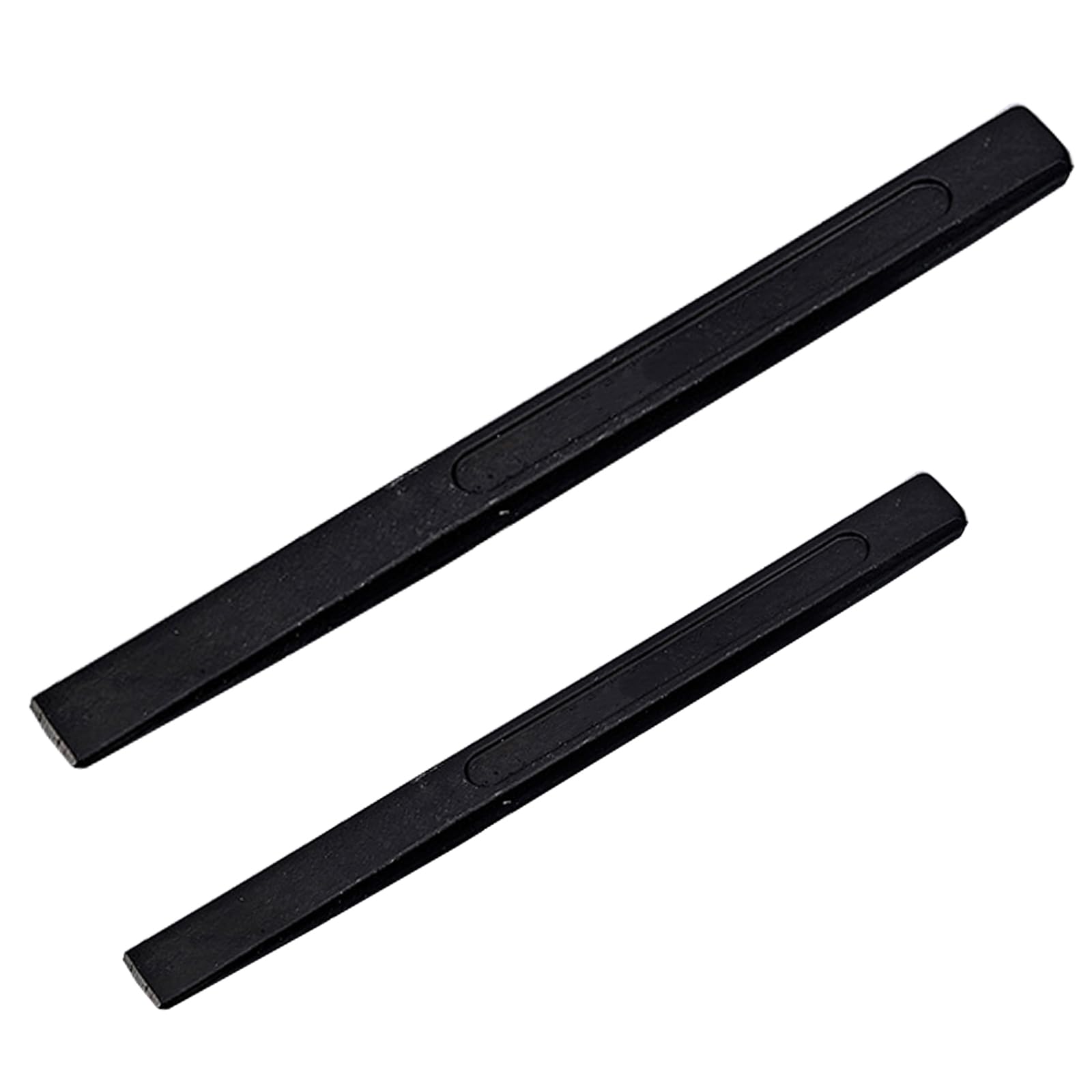Lot de 2 burins à froid de 25,4 cm - Outil à béton - Tête de burin - Fendeur de pierre de ciment - En acier au chrome vanadium - Pour maçonnerie - Pour briser la brique et la sculpture