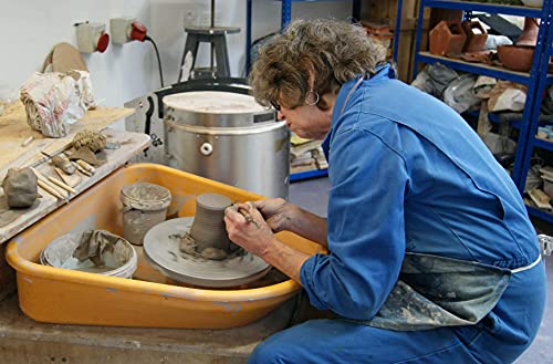 Augernis Ceramic Clay Tools, 45Pcs Pottery Sculpting Tools Set With Wooden Handles For Pottery Modeling, Smoothing, Carving, Beginners Kid's After Classes Club #TOP7