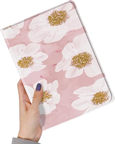 Miniatura 8 de Patrón floral iPad Mini 6 generación caso soporte lápiz carga iPad min 6 lindo flor cubierta suave TPU soporte protector cubierta trasera auto