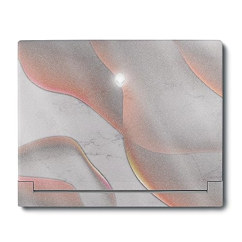 Image of MightySkins Glossy Glitter Skin Compatible with Alienware X16 R1 (2023) Full Wrap Kit - Bubble Marble | Protective, Durable High-Gloss Glitter Finish | Easy to Apply & Change Styles | Made in The USA