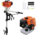 Motor De Barco Popa Para Barco Bote Caiaque Motor Aquático Knakasaki 3hp 65cc 2 Tempos