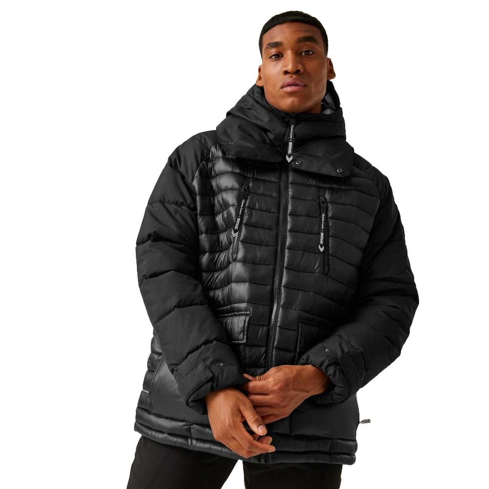 Regatta Christian Lacroix Congenies Short Padded Jacket Size: Xxl Men's Black