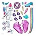 My Little Pony: A New Generation Movie Crystal Adventure Zipp Storm - 3-Inch White Pony Toy with Surprise Accessories, Friendship Bracelet