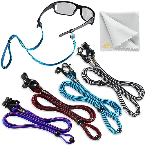 SIGONNA Eye Glasses String Holder Straps - Sports Sunglasses Strap for Men Women - Eyeglass Holders...
