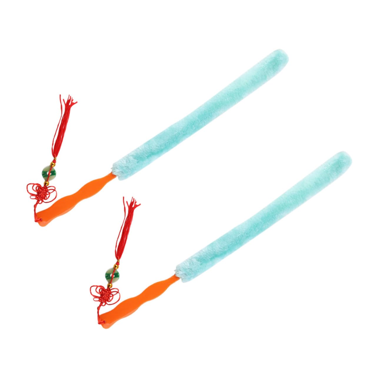 GALPADA 2Pcs Guzheng Cleaning Brush Soft Rabbit Hair Bristles for Gentle Dust Removal Durable Cleaning Tools for Guzheng and Other Musical Instruments Blue
