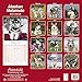 Alaskan Malamute Calendar 2025 | Square Dog Breed Wall Calendar - 16 Month