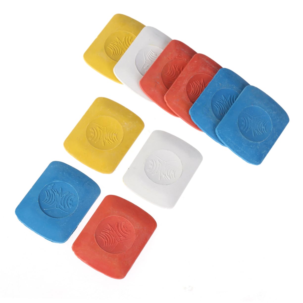 COHEALI 3 Set di Gessetti da Sarto per Cucire Pennarelli per Tessuti Multicolori 4 3x3 3 Cm Antimacchia Design Ergonomico per Progetti E Cucito 10 Pezzi*3