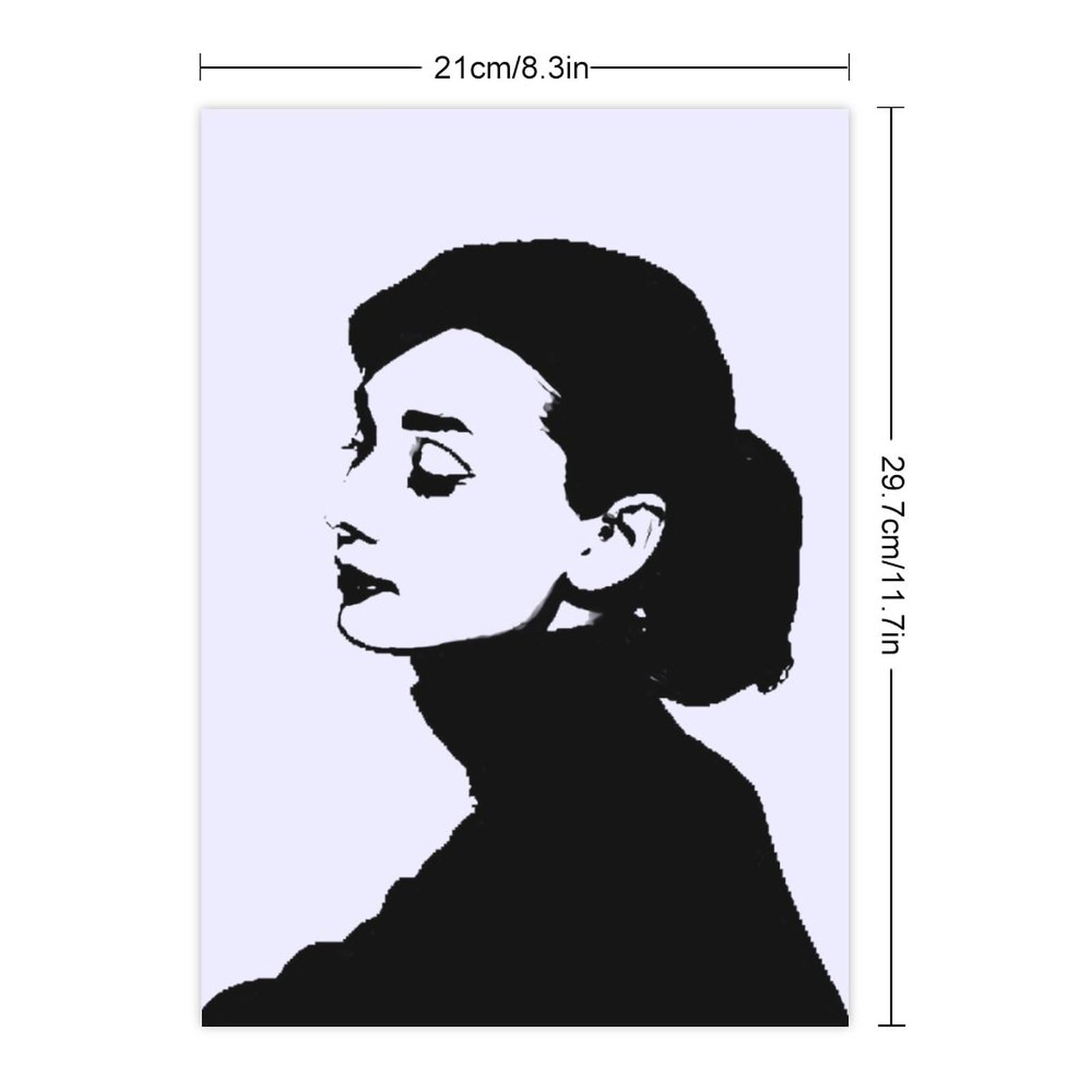 Amazon.co.jp: ステッカーセット オードリー・ヘップバーン Audrey