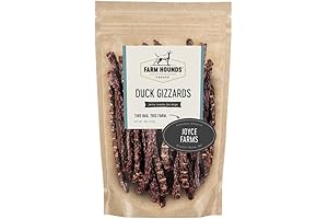 Open Farm GoodBowl Premium Duck Gizzard Sticks: Wholesome Dog Treats from Pasture-Raised Ducks
