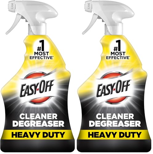 Easy Off Heavy Duty Degreaser Cleaner Spray, 32 Ounce (Pack of 2)